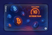 ریزش شدید بیت کوین و بازار کریپتو | شاخص ترس و طمع در وضعیت ترس شدید!