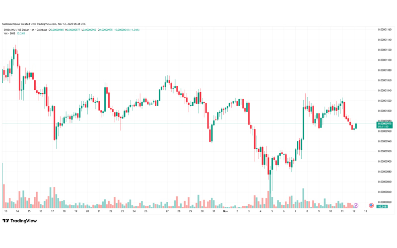 چارت قیمت شیبا اینو (SHIB)