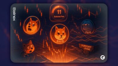 تحلیل تکنیکال دوج کوین، شیبا اینو و پپه امروز ۲ آذر