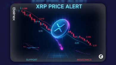 سقوط ریپل به زیر ۲.۱۰ دلار | آیا این روند نزولی ادامه دارد؟