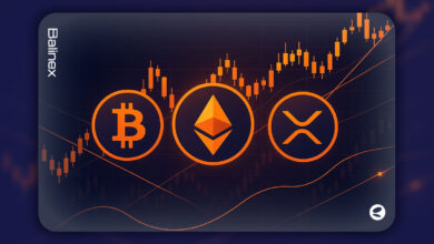 تحلیل تکنیکال بیت کوین، اتریوم و ریپل امروز ۱۵ آذر