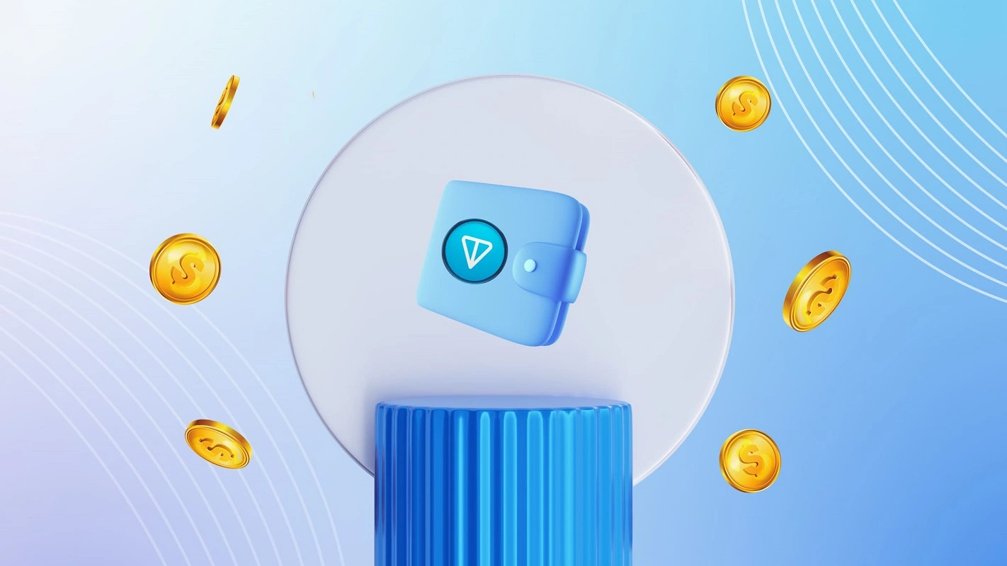 انتقال تون کوین به کیف پول 