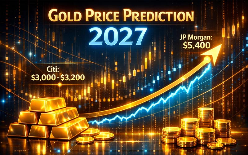 پیش بینی آینده قیمت طلا در سال ۲۰۲۷
