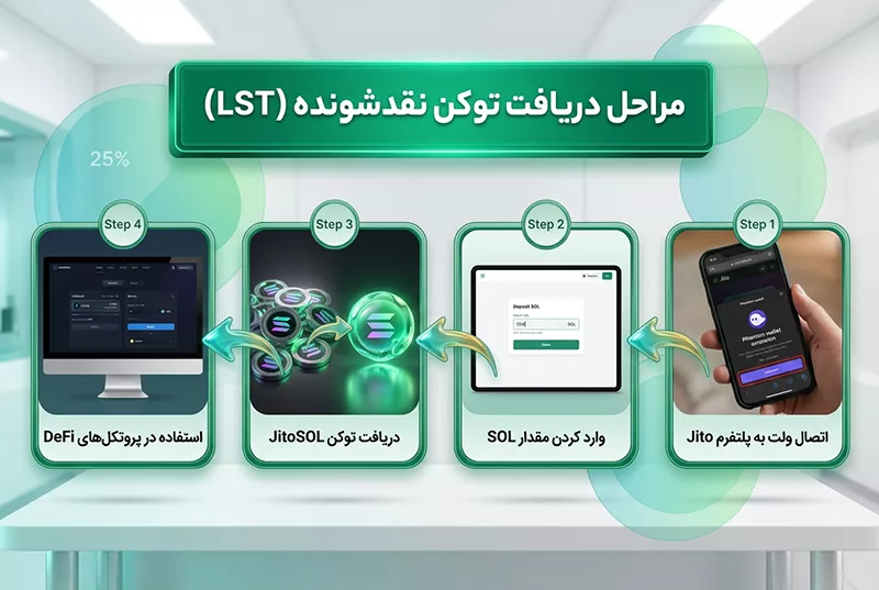 لیکویید استیکینگ سولانا در جیتو