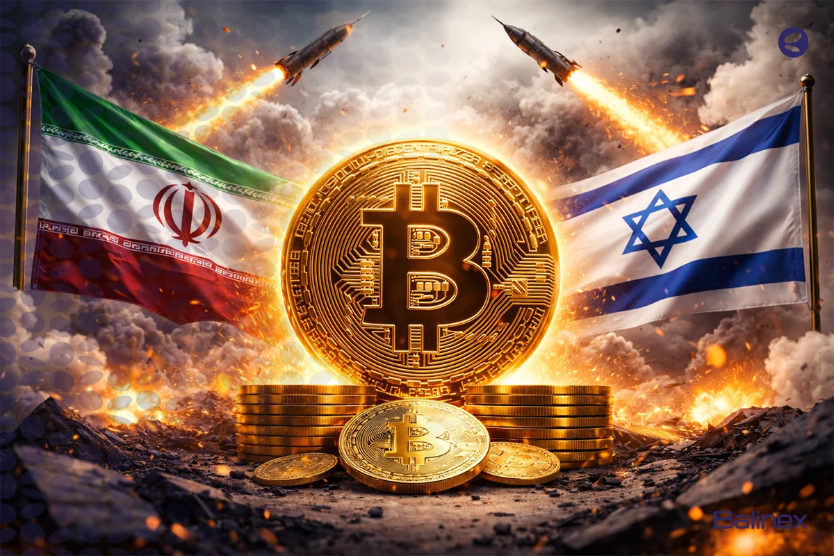تاثیر جنگ ایران و اسرائیل بر بیت کوین | تاثیر تنش‌ها بر
BTC