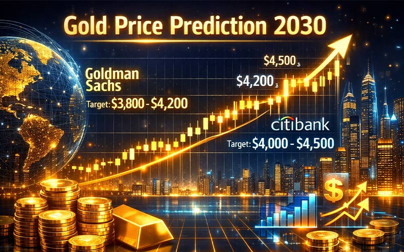 پیش بینی آینده قیمت طلا در سال ۲۰۳۰