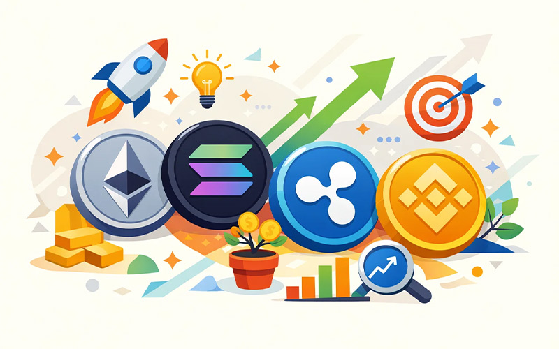 بهترین آلت کوین های سال ۲۰۲۶