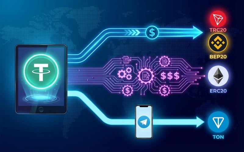 بهترین شبکه برای انتقال تتر برای شما کدام است؟