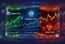 تحلیل تکنیکال سولانا، کاردانو و ترون امروز ۴ اسفند
