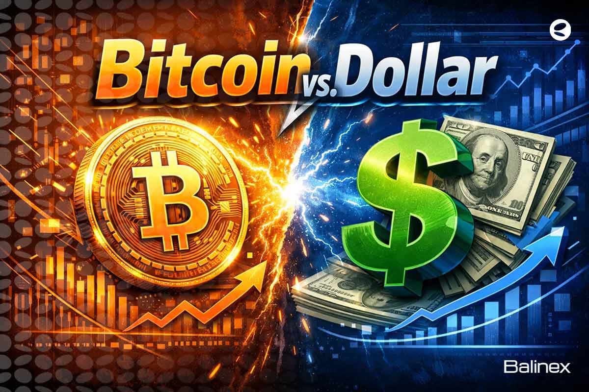 دلار بخریم یا بیت کوین؟ بررسی 0 تا 100 تفاوت BTC و USD